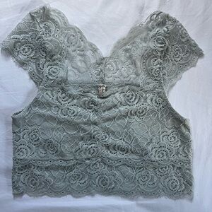 Intimately by Free People Lace Bra Bralette NWT